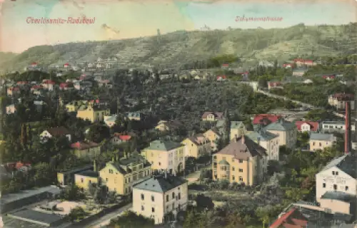 01445 Oberlößnitz Radebeul Schumannstrasse gebraucht 1917