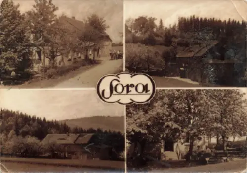 02679 Sora Landpoststempel Arnsdorf Kr Bautzen o 1960