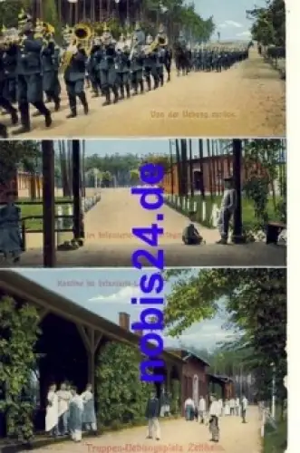 01619 Zeithain Truppenübungsplatz Militär  *ca.1915