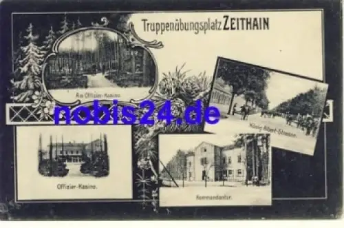 01619 Zeithain Truppenübungsplatz Militär o 1906