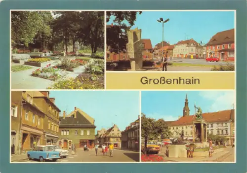 01558 Großenhain Mehrbildkarte * 1981