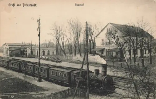 01561 Priestewitz Bahnhof * 1924