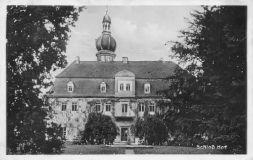 04769 Hof Sachsen Naundorf Schloss o 1935