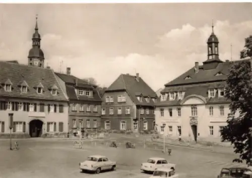 01616 Strehla Elbe Markt gebraucht 1972