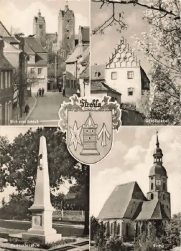 01616 Strehla Elbe Mehrbildkarte o 1964