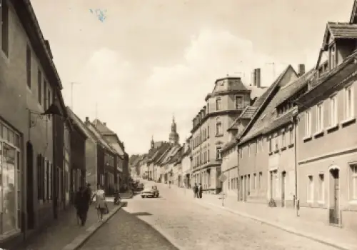 01616 Strehla Elbe Hauptstrasse gebraucht 1971