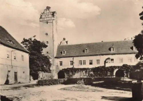 01616 Strehla Elbe Schlosshof o 1964