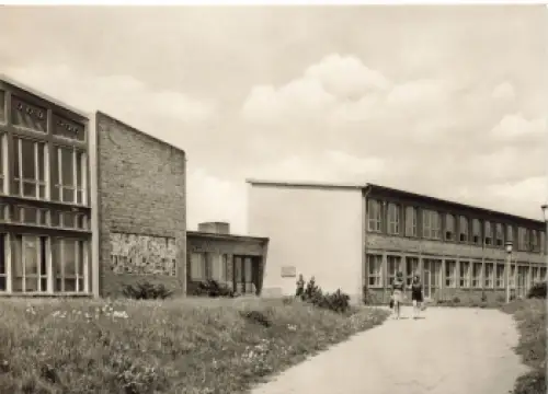 01616 Strehla Elbe Erich Weinert Oberschule gebraucht 1971