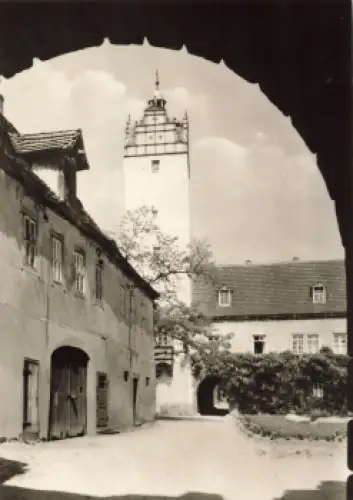 01616 Strehla Elbe Schlosshof * um 1971