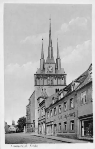 01623 Lommatzsch Hotel Stadt Magdeburg * um 1950