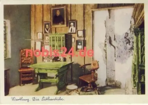Eisenach Wartburg Lutherstube * um 1955