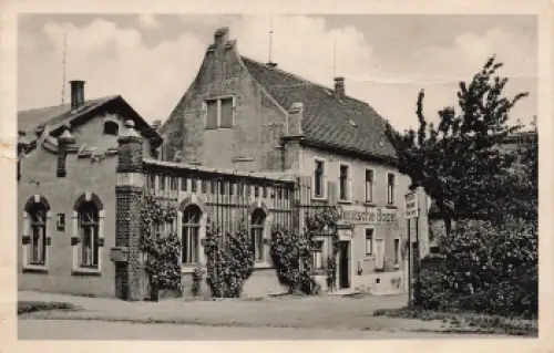 01640 Deutsche Bosel Coswig Sachsen Restaurant Poppke * um 1940