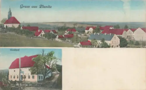 01665 Planitz Käbschütztal Gasthof * um 1920