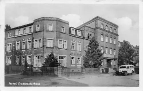 01705 Freital Stadtkrankenhaus o 1954