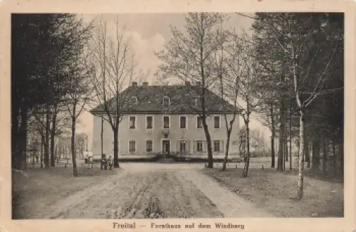 01705 Freital Forsthaus auf dem Windberg o um 1960