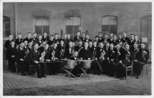 01723 Wilsdruff Sachsen Markt mit Kriegerdenkmal o 1919