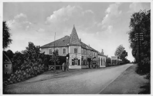 01723 Herzogswalde Wilsdruff Gasthof Erbgericht DDAC Station o 1939