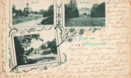 01723 Herzogswalde Wilsdruff o 1901