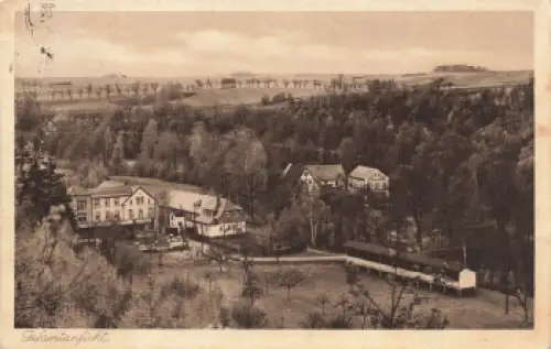 01723 Tännichtmühle Wilsdruff Genesungsheim Landpoststempel o 1932