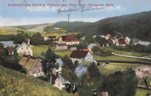 01723 Grund bei Mohorn Wilsdruff Klein Tirol gebraucht 1920