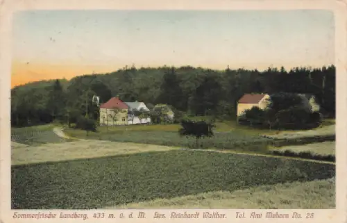 01723 Landberg Wilsdruff Restaurant Reinhardt Walther o 1916