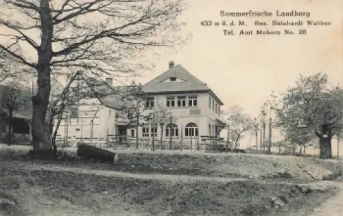 01723 Landberg Wilsdruff Gasthaus Reinhardt Walther o 1926