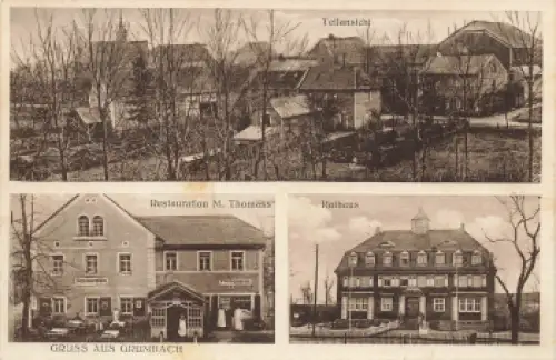 01723 Grumbach Wilsdruff Restaurant M. Thomass o um 1930