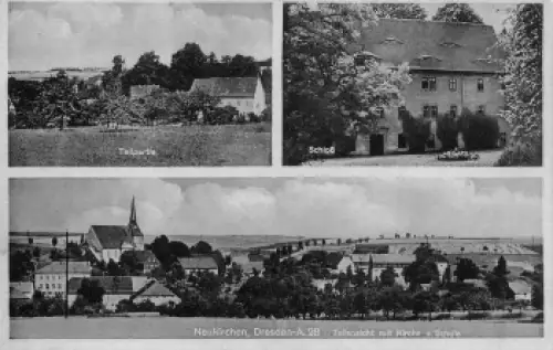 09629 Neukirchen Reinsberg Mehrbildkarte o 1940