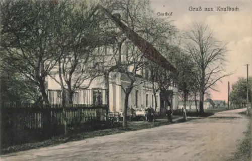 01723 Kaufbach Wilsdruff Gasthaus o 1918