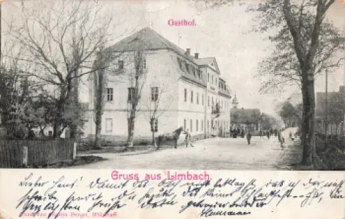 01723 Limbach Wilsdruff Gasthof o 1908