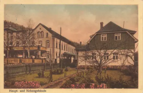 01723 Tännichtmühle Wilsdruff Genesungsheim Landpoststempel o 1935