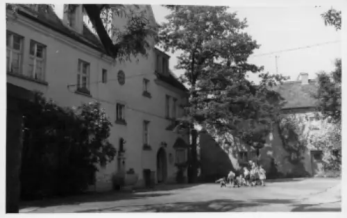 01728 Goppeln Bannewitz Nazarethschwestern Kloster Druckvorlage um 1956 Hanich