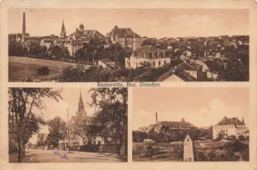 01728 Bannewitz Mehrbildkarte o 1937