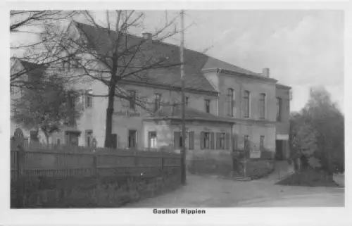01728 Rippien Bannewitz Gasthof * um 1930