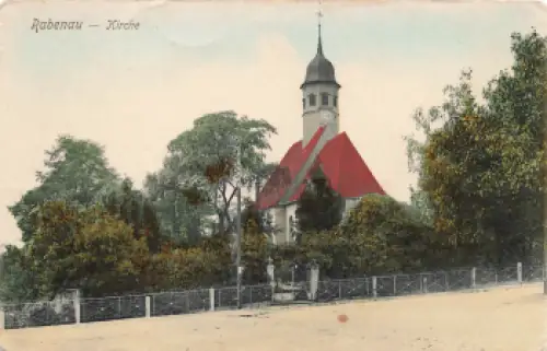 01734 Rabenau Sachsen  Kirche * um 1910