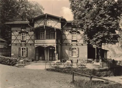 01734 Rabenauer Mühle Sachsen HO Gaststätte * 1962