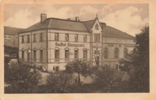 01734 Obernaundorf Rabenau Gasthof o 1920