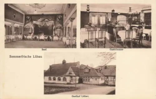 01734 Lübau Rabenau Sachsen Gasthof  o 1928
