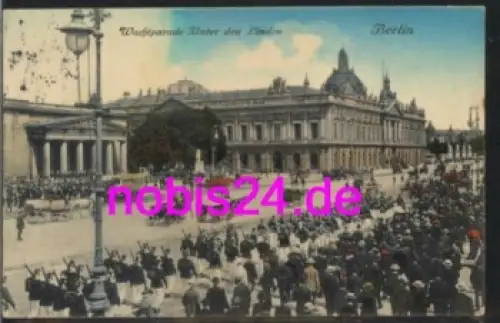Berlin Wachparade Unter den Linden o um 1925
