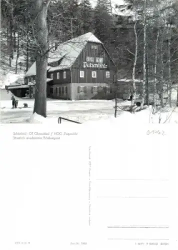 01744 Oberpöbel Gaststätte Putzmühle *1979 Hanich2410