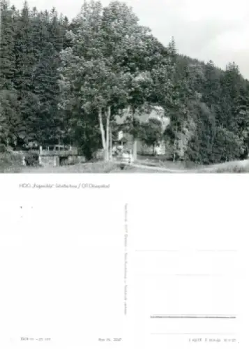 01744 Oberpöbel Gaststätte Putzmühle *1977 Hanich2347