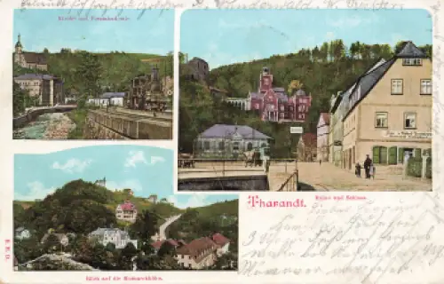 01737 Tharandt Mehrbildkarte o 1905