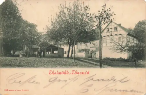 01737 Tharandt Thalmühle o 1908