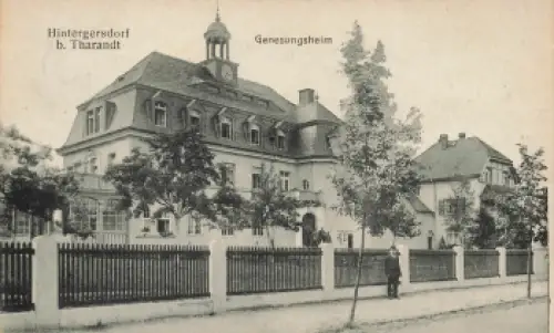 01737 Hintergersdorf Kurort Hartha Tharandt Genesungsheim o um 1927