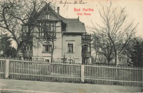 01737 Kurort Hartha Tharandt Villa Anna o 1917