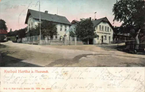 01737 Kurort Hartha Tharandt Restaurant o 1905