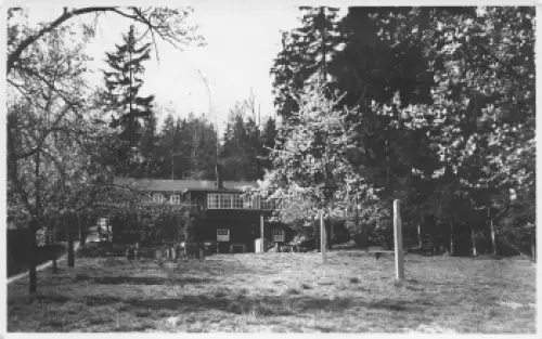 01737 Kurort Hartha Tharandt Kurhaus Rüstzeitheim "Unsere Hütte" o 1959