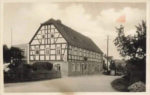 01737 Pohrsdorf Tharandt Gasthof Landpoststempel o 1939