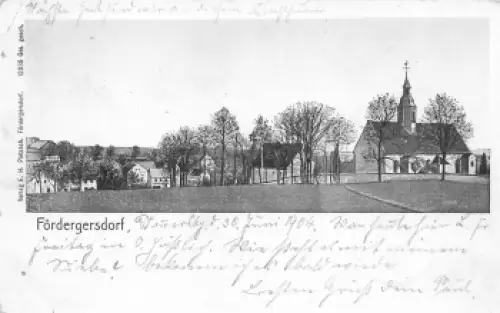 01737 Fördergersdorf Kurort Hartha Tharandt o 1904