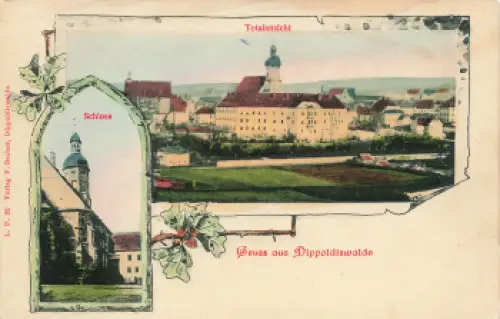 01744 Dippoldiswalde Schloss * um 1900